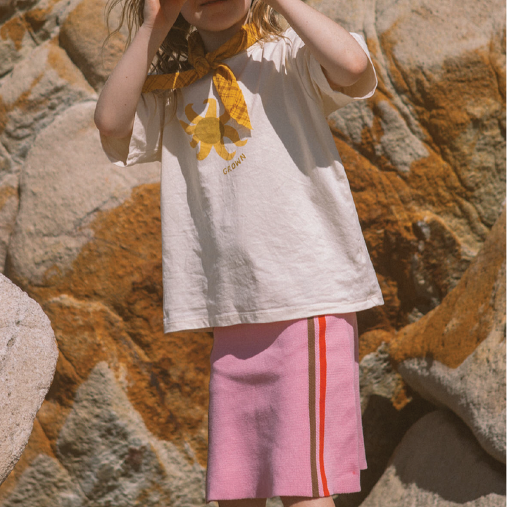 GROWN ORGANIC MILANO KNIT MIDI SKIRT