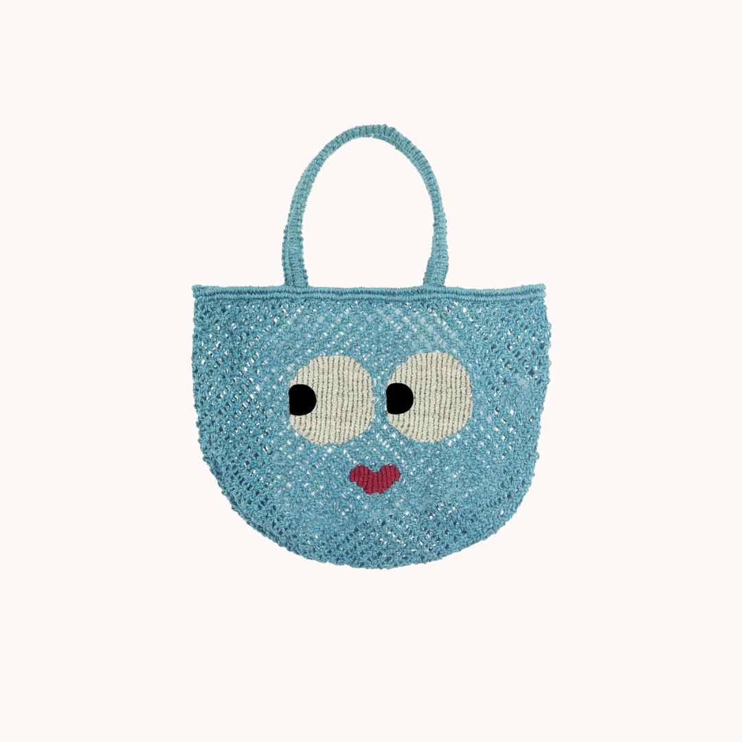 THE JACKSONS MABEL BAG: BIG EYES SWEETHEART / SKY