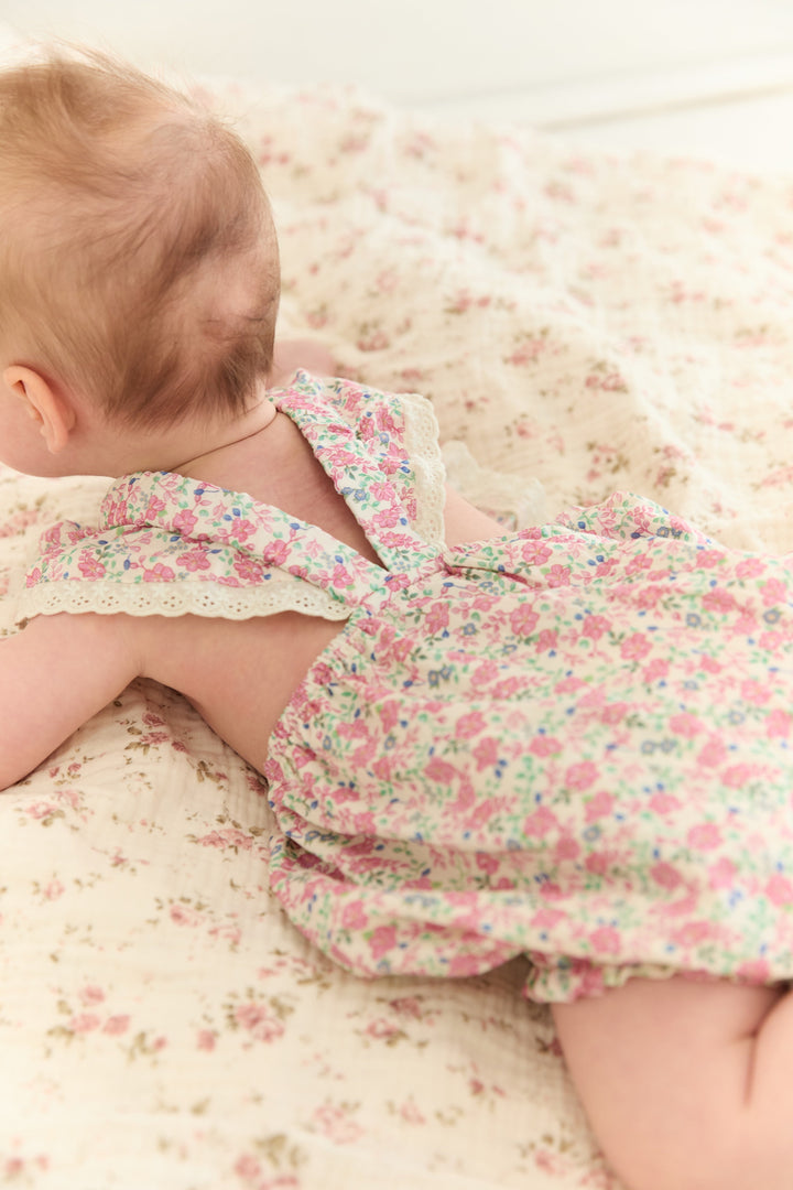 Juni Jnr Rumi Romper Floret - baby romper