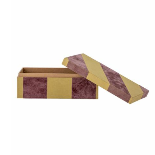 BLOOMINGVILLE SAMIRA BOX WITH LID: YELLOW / SML