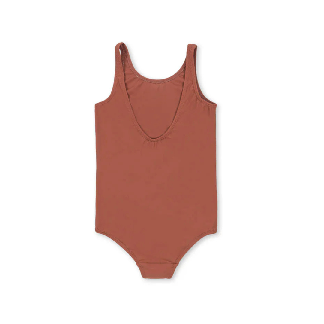 KONGES SLOJD MARVA SWIMSUIT: MAHOGANY
