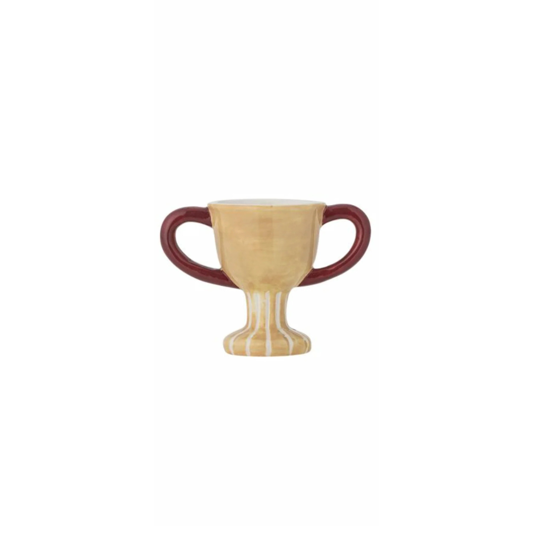 BLOOMINGVILLE TROPHY EGG CUP: STONEWARE