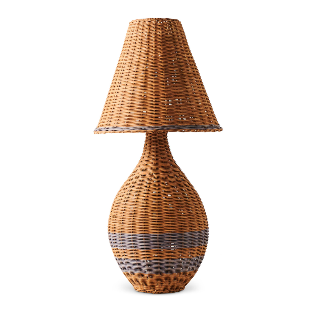 KIP & CO CARAFE RATTAN LAMP