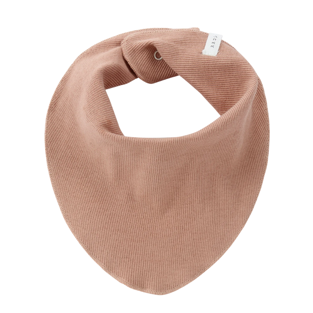 SUSUKOSHI BANDANA BIB: TERRACOTTA