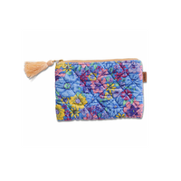 KIP & CO BUNCH OF FUN VELVET COSMETIC PURSE