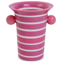 KIP & CO GYPSY ROSE STRIPE RESIN ICE BUCKET