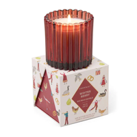 PADDYWAX HOLIDAY GLASS CANDLE: WINTER BERRY