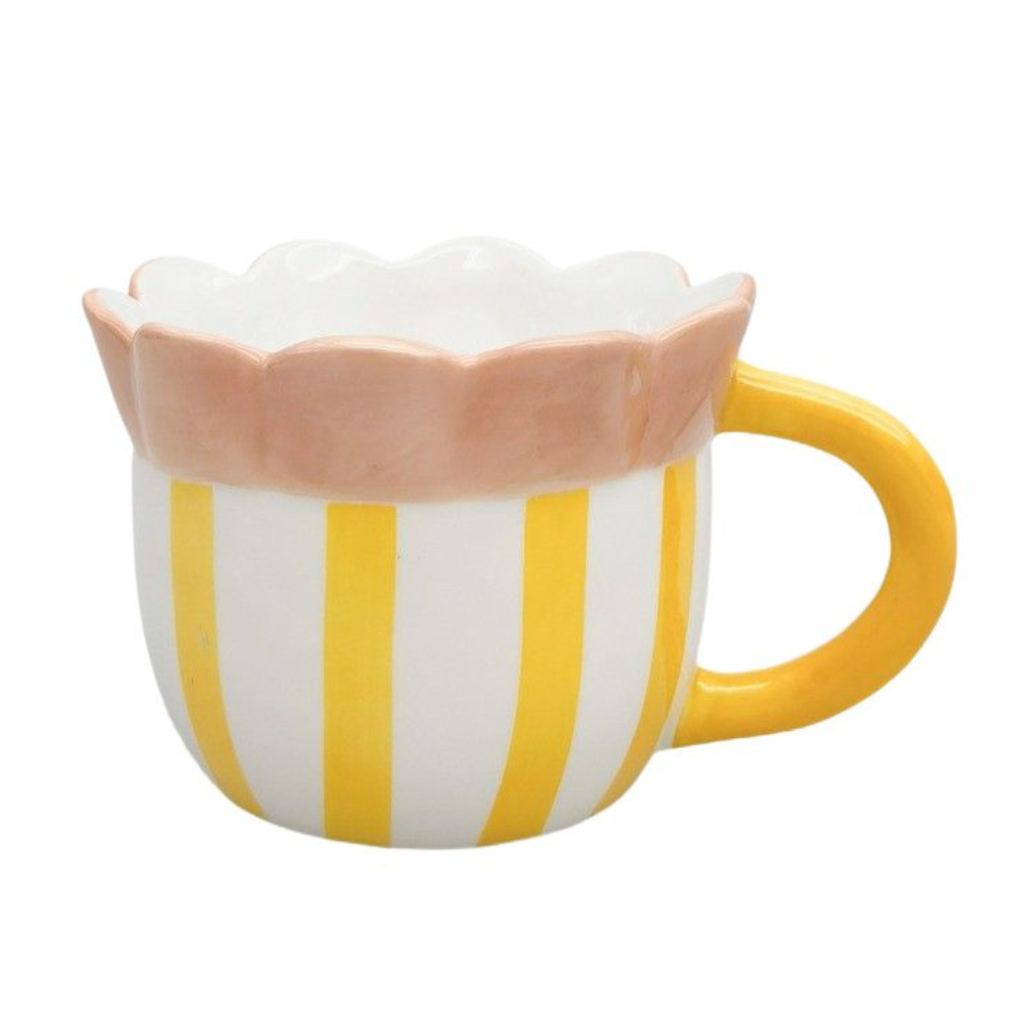 HALCYON MUG: PEACH & YELLOW