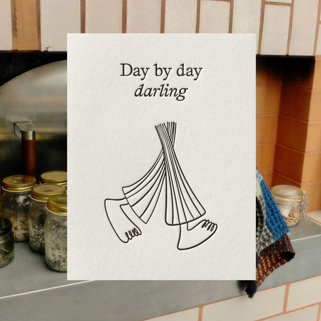 SHORT TALK DAY BY DAY DARLING CARD