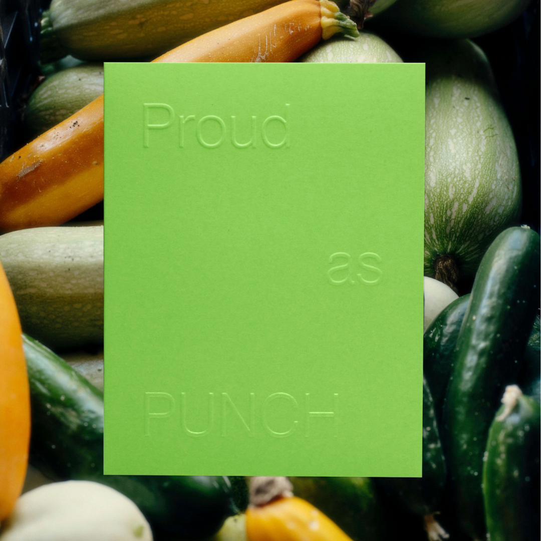 SHORT TALK PROUD AS PUNCH CARD