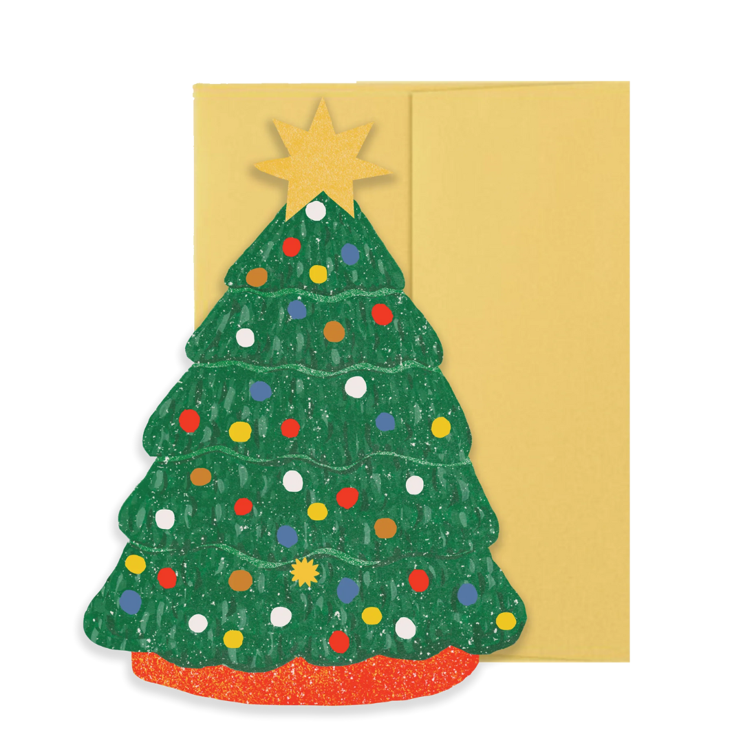 ISATOPIA TREE CHRISTMAS CARD