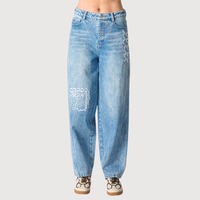 WALNUT MELBOURNE LAGUNA JEANS: BLUE