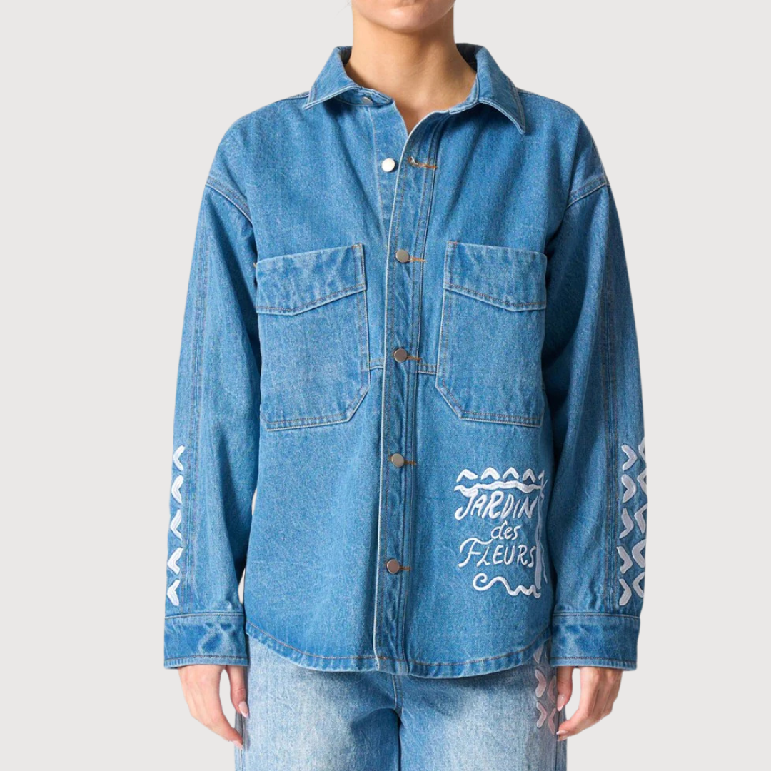 WALNUT MELBOURNE LAGUNA JACKET: BLUE
