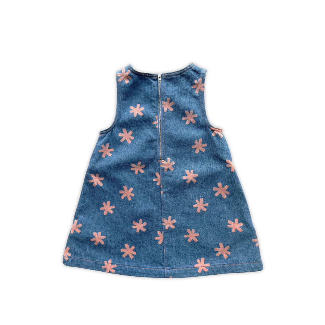 GROWN ORGANIC STARLIGHT DENIM DRESS
