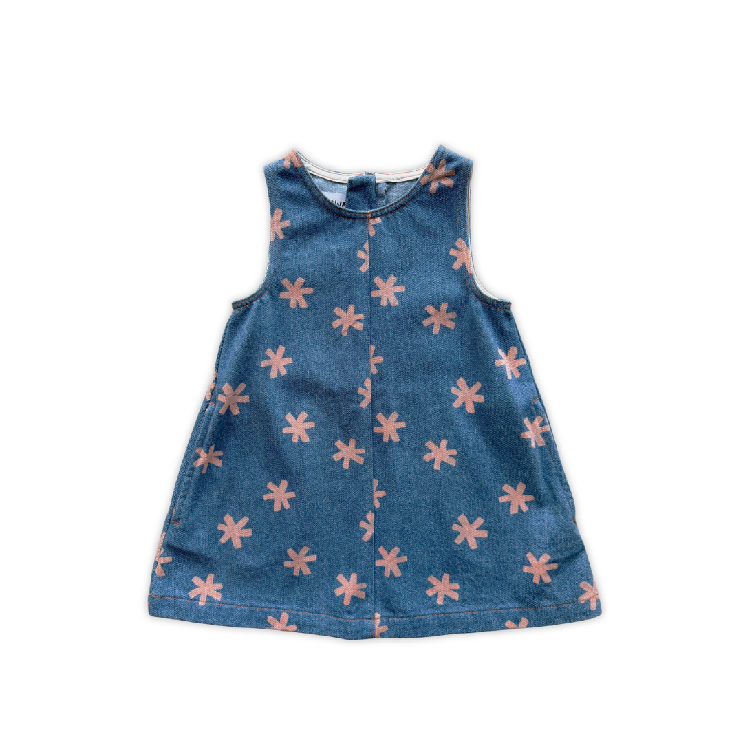 GROWN ORGANIC STARLIGHT DENIM DRESS