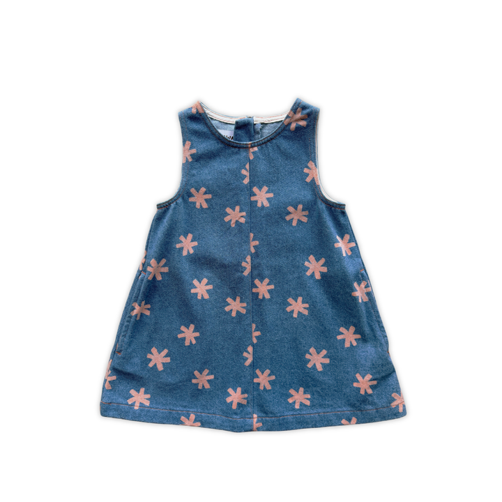 GROWN ORGANIC STARLIGHT DENIM DRESS