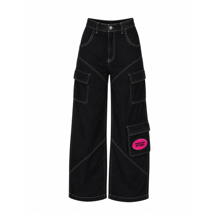 PATCHS STUDIO BLACK CARGOS