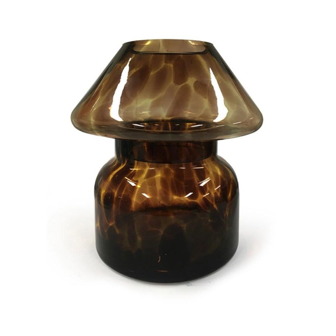 ZENJ CANDLE LAMP: BROWN TOBACCO & OAK
