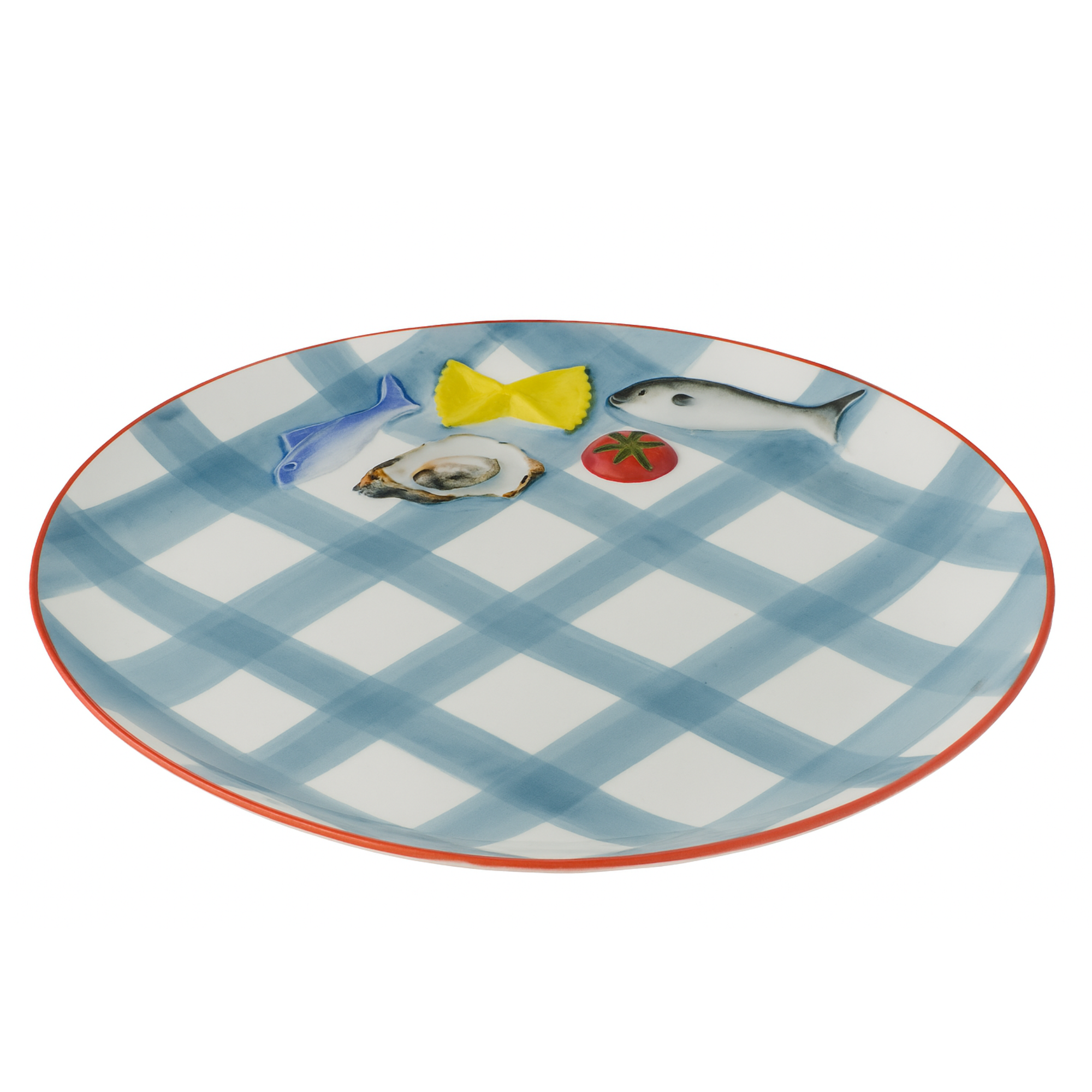 DELI ROUND CERAMIC PLATTER 35CM