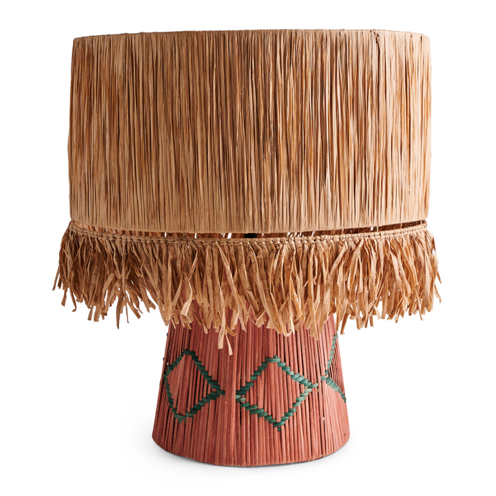 KIP &amp; CO COMO RAFFIA LAMP