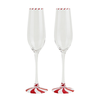 CANDY CANE FLUTE 2PC
