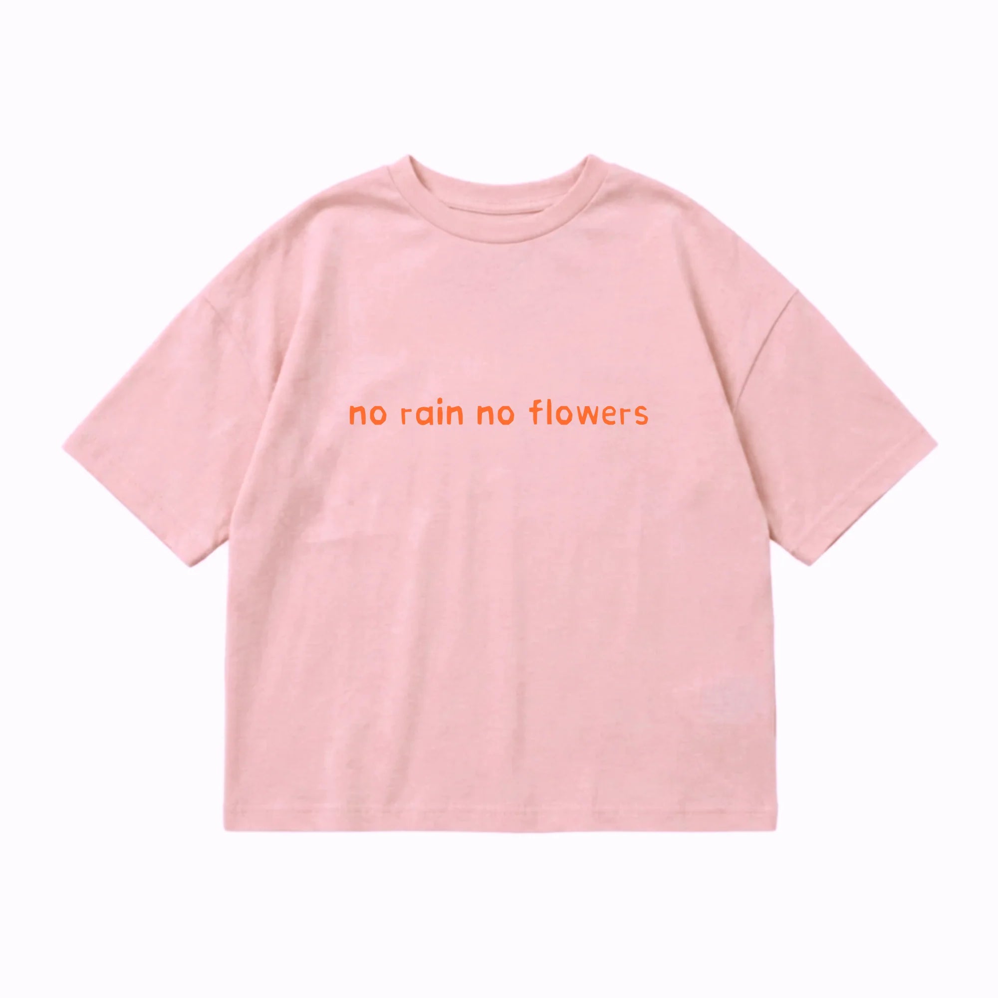 LENN LABEL NO FLOWERS TEE: PINK