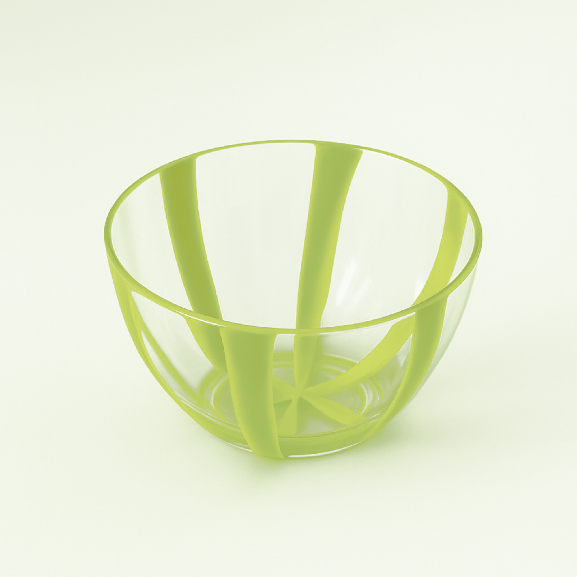 CABANA ACRYLIC BOWL: MINT