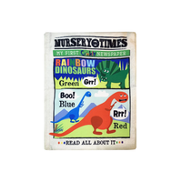 JO & NIC'S CRINKLY CLOTH BOOKS: RAINBOW DINOSAURS