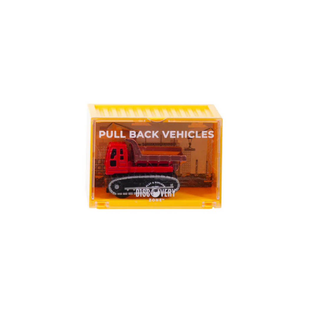 PULL BACK CONTAINER VEHICLES: CONSTRUCTION