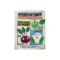 JO & NIC'S CRINKLY CLOTH BOOKS: FRUIT & VEG A-Z