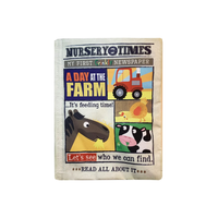 JO & NIC'S CRINKLY CLOTH BOOKS: FARM ANIMALS