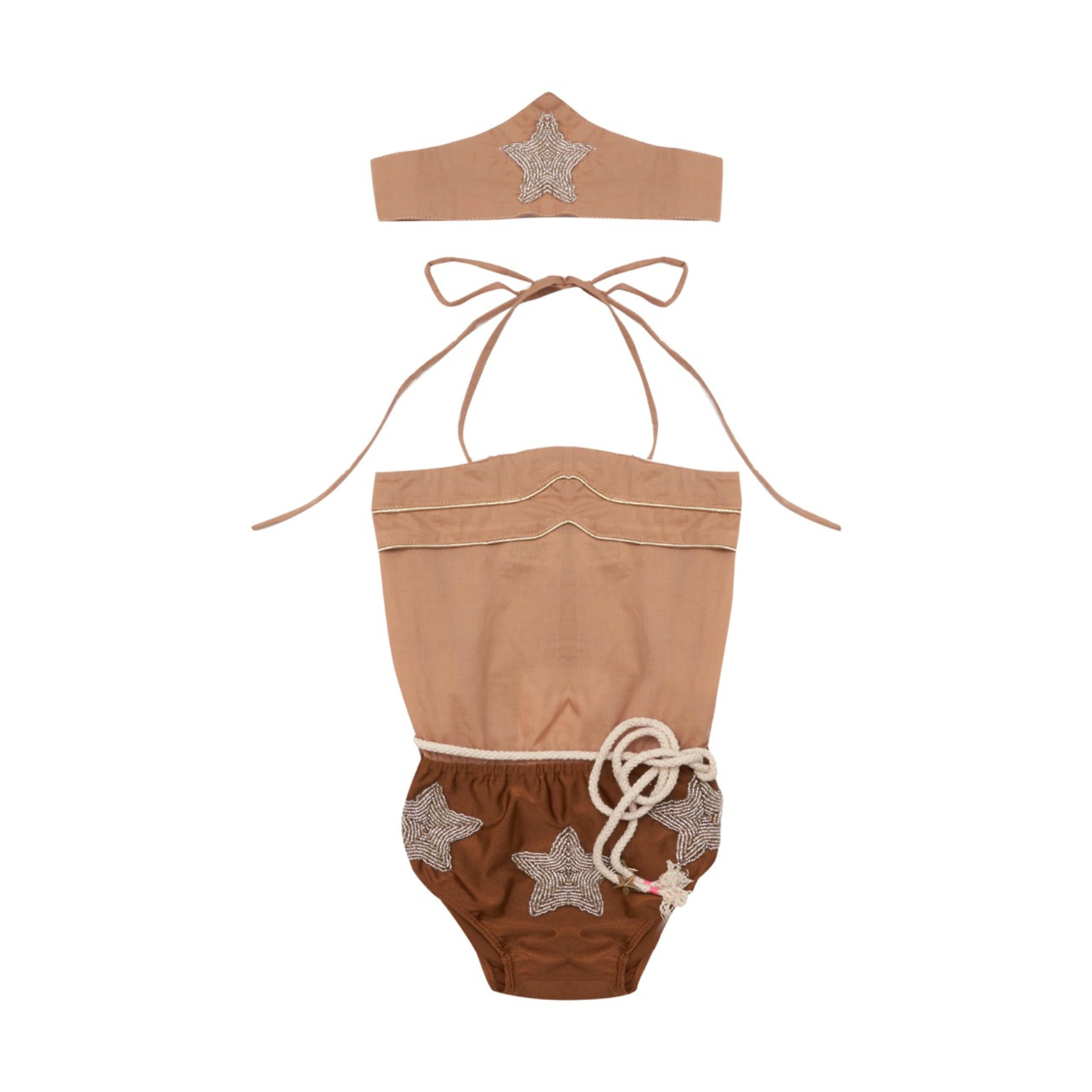 BELLA + LACE WONDER SET: PEANUT