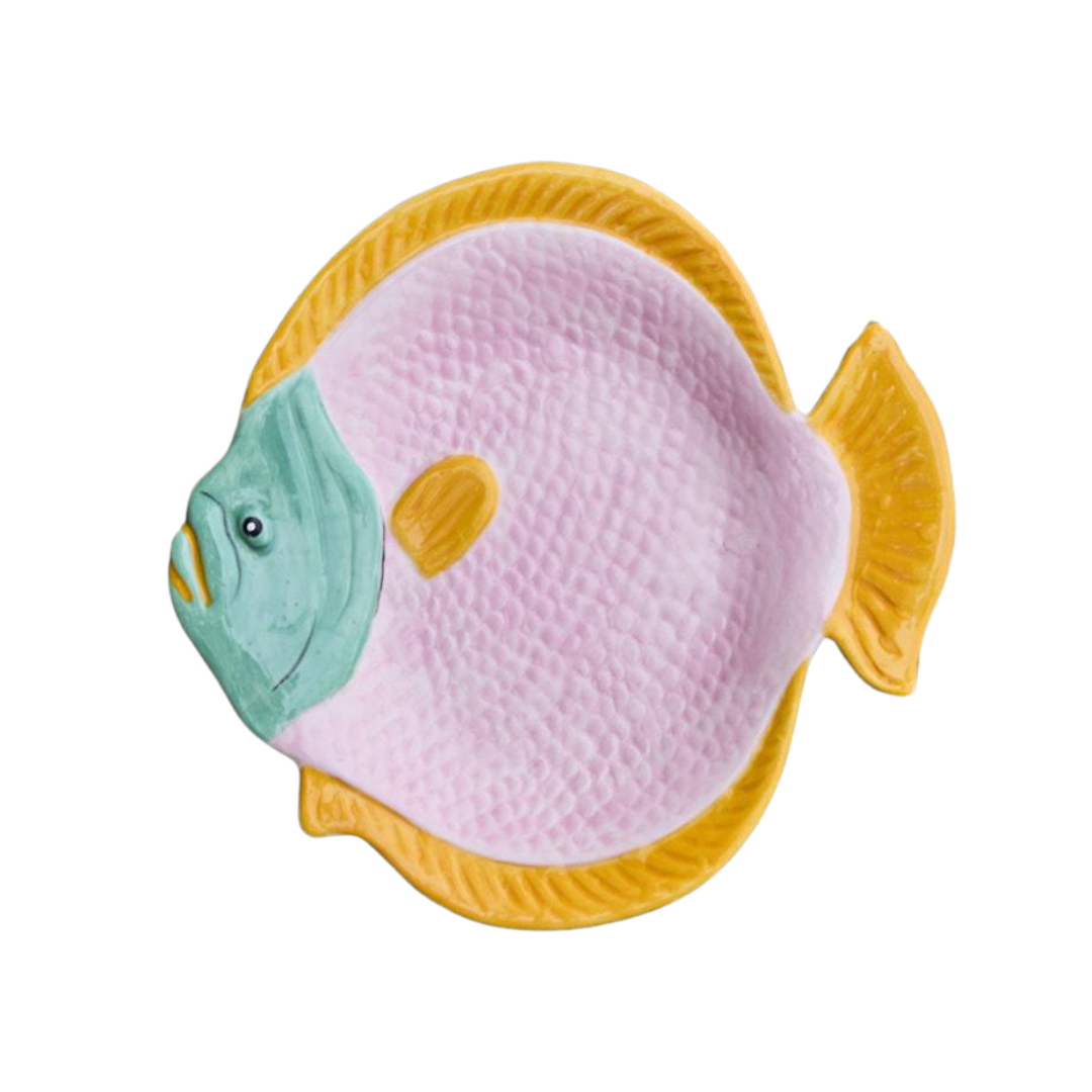 KIP & CO CORAL BAY FISH SERVING DISH