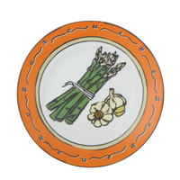 DELI CERAMIC PLATE: ORANGE