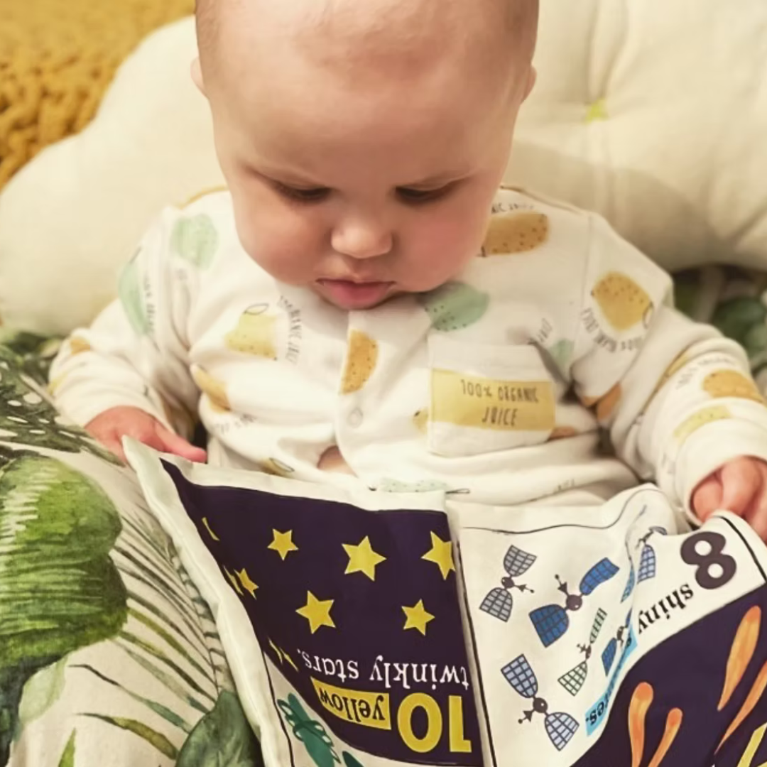 JO & NIC'S CRINKLY CLOTH BOOKS: COUNTING IN SPACE