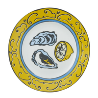 DELI CERAMIC PLATE: YELLOW