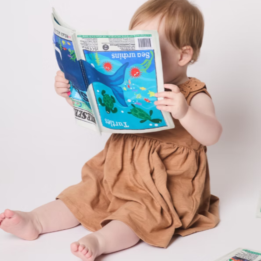 JO & NIC'S CRINKLY CLOTH BOOK: UNDER THE SEA