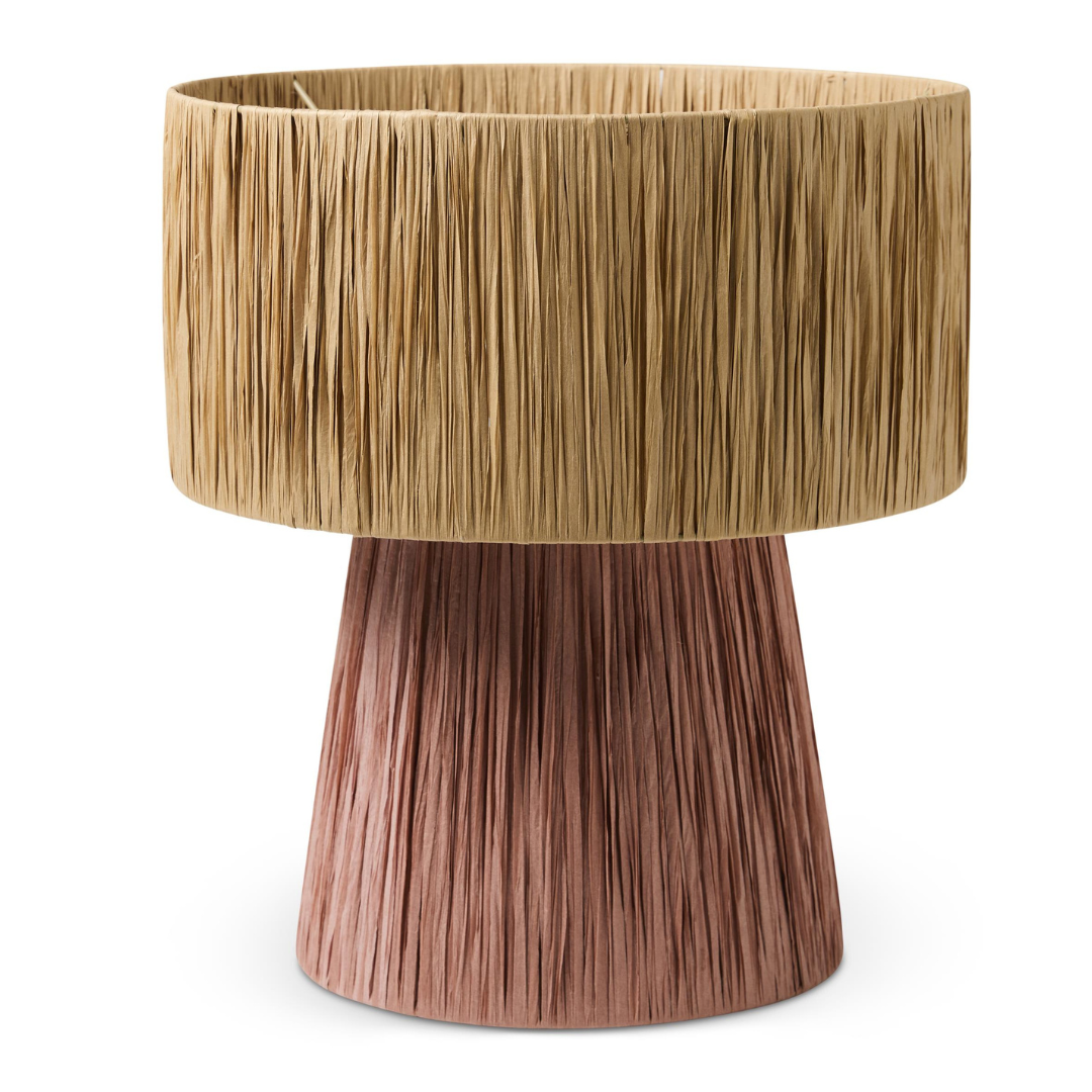 KIP & CO SASSAFRAS RAFFIA LAMP