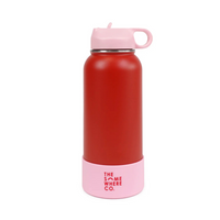 THE SOMEWHERE CO WATER BOTTLE: 1L/ CHERRY