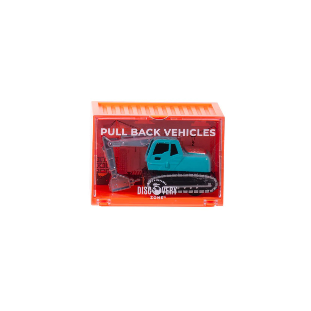 PULL BACK CONTAINER VEHICLES: CONSTRUCTION