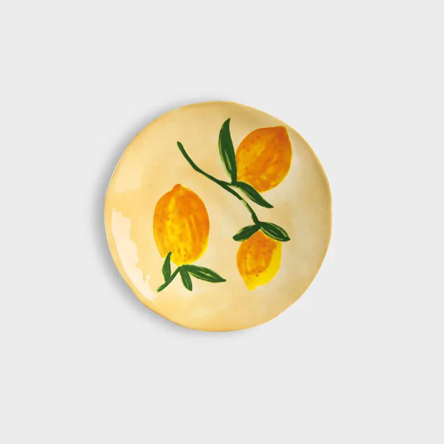 KLEVERING LEMON PLATE: YELLOW
