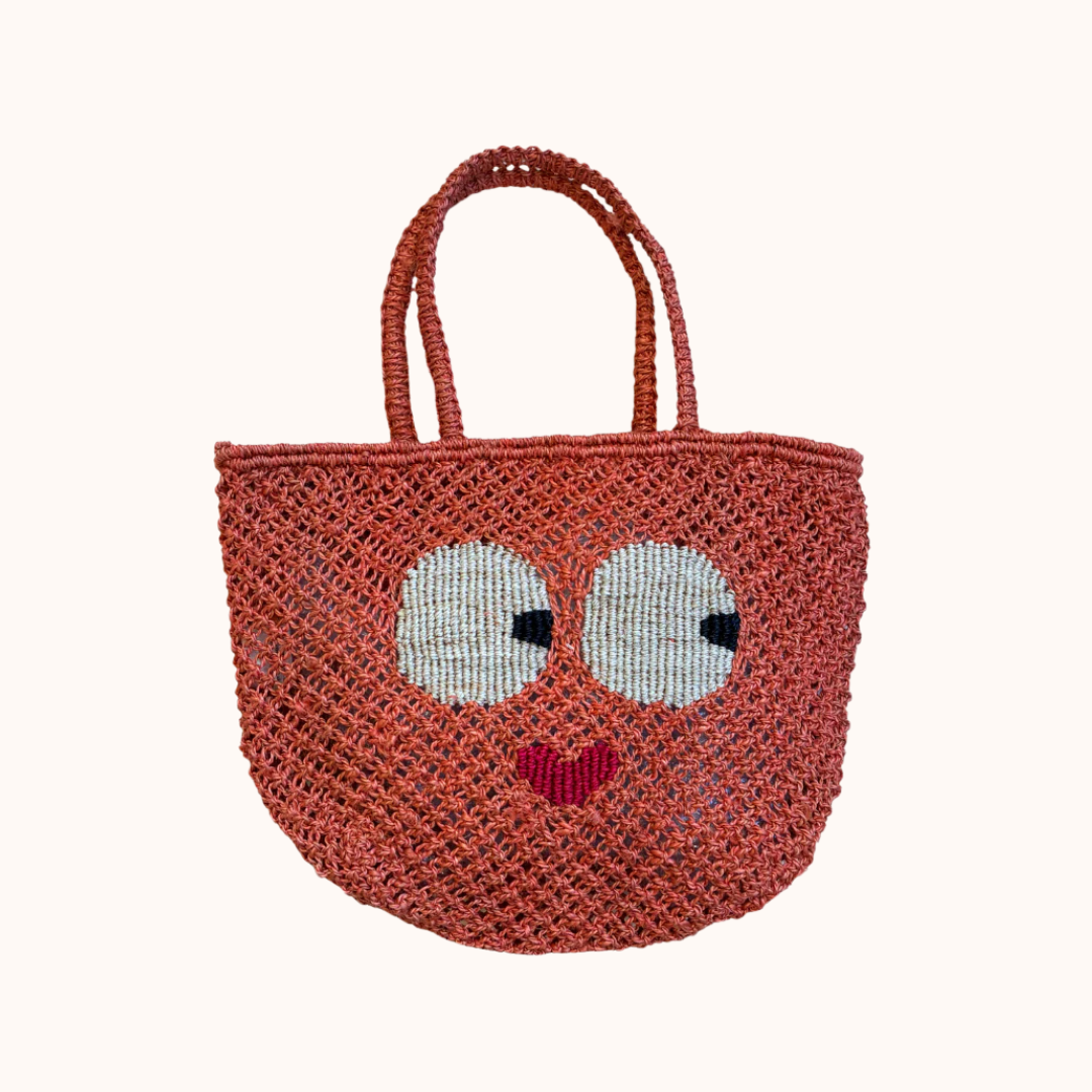 THE JACKSONS MABEL BAG: BIG EYES SWEETHEART / PEACH