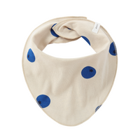 SUSUKOSHI BANDANA BIB: BLUEBERRIES