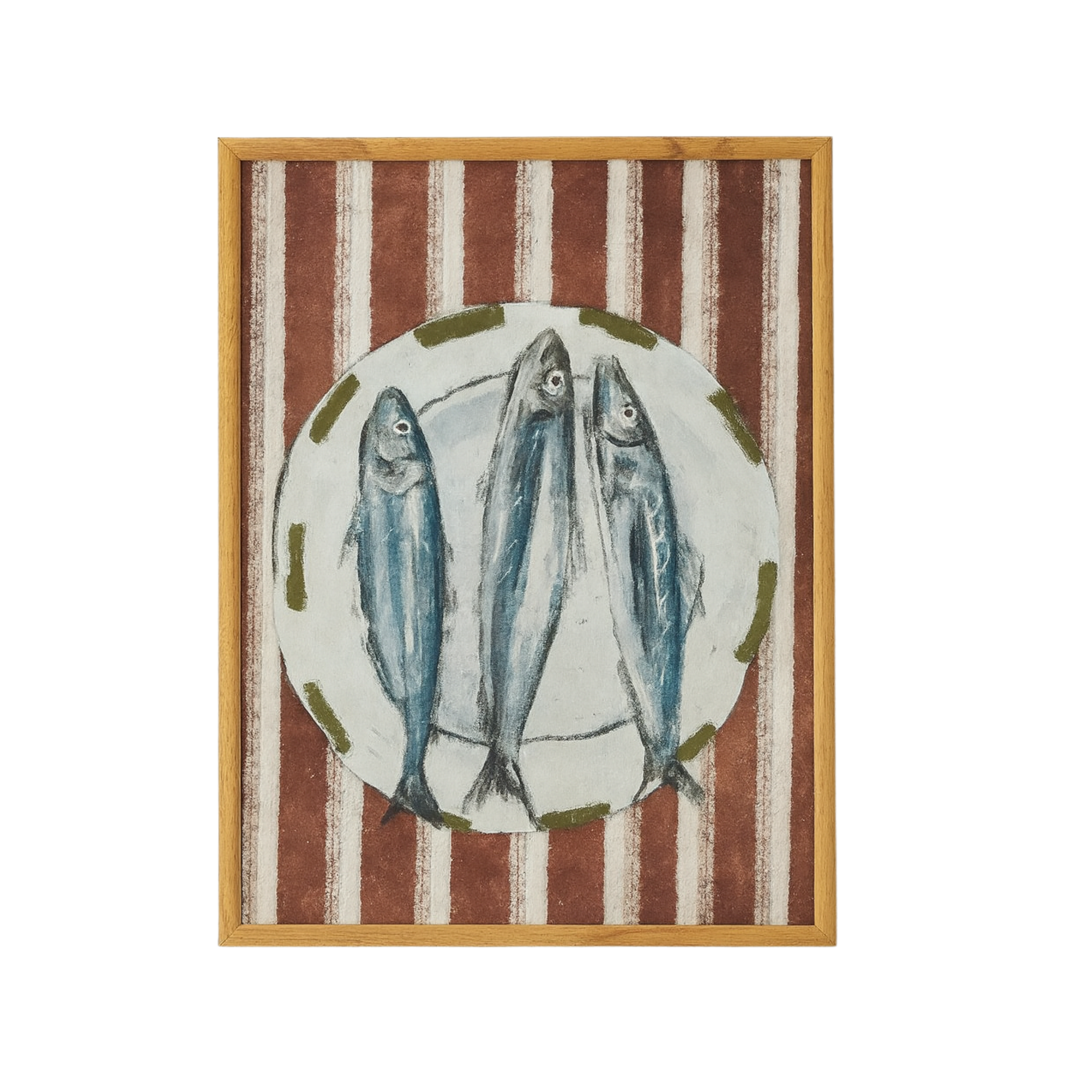 MANGIARE FRAME GLASS PRINT