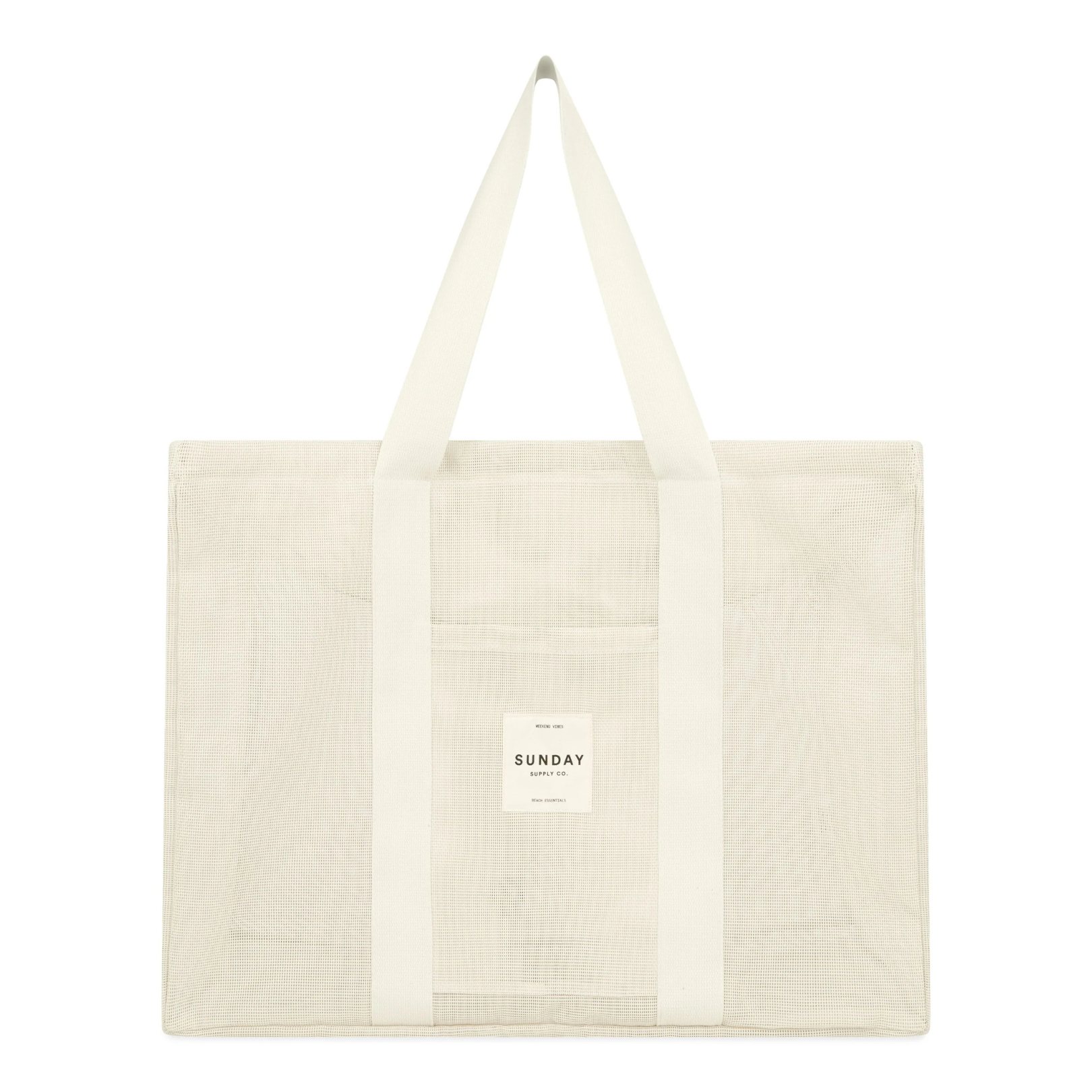 SUNDAY SUPPLY CO MESH BEACH BAG: DUNES