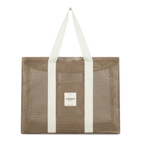 SUNDAY SUPPLY CO MESH BEACH BAG: HUSK