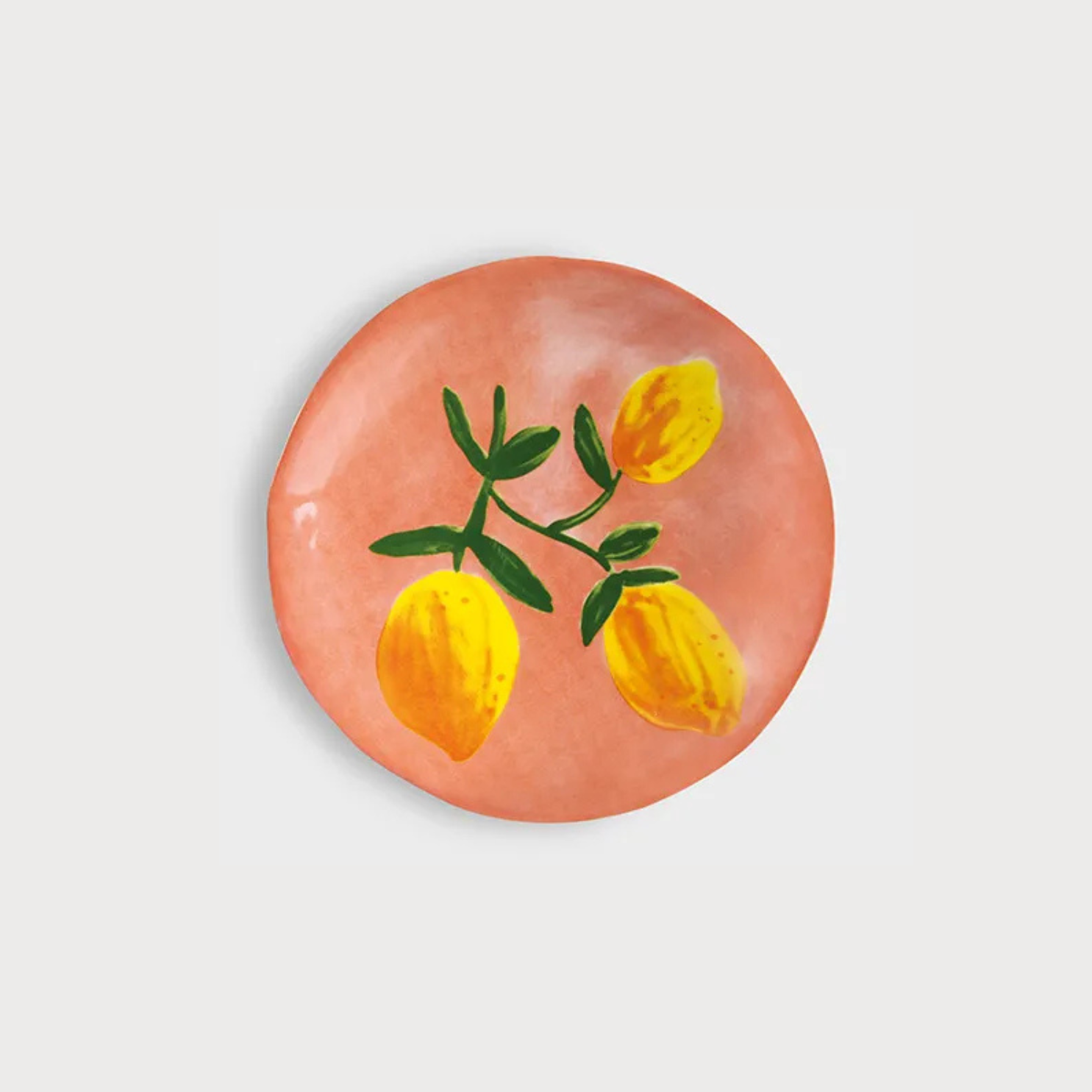 KLEVERING LEMON PLATE: PINK