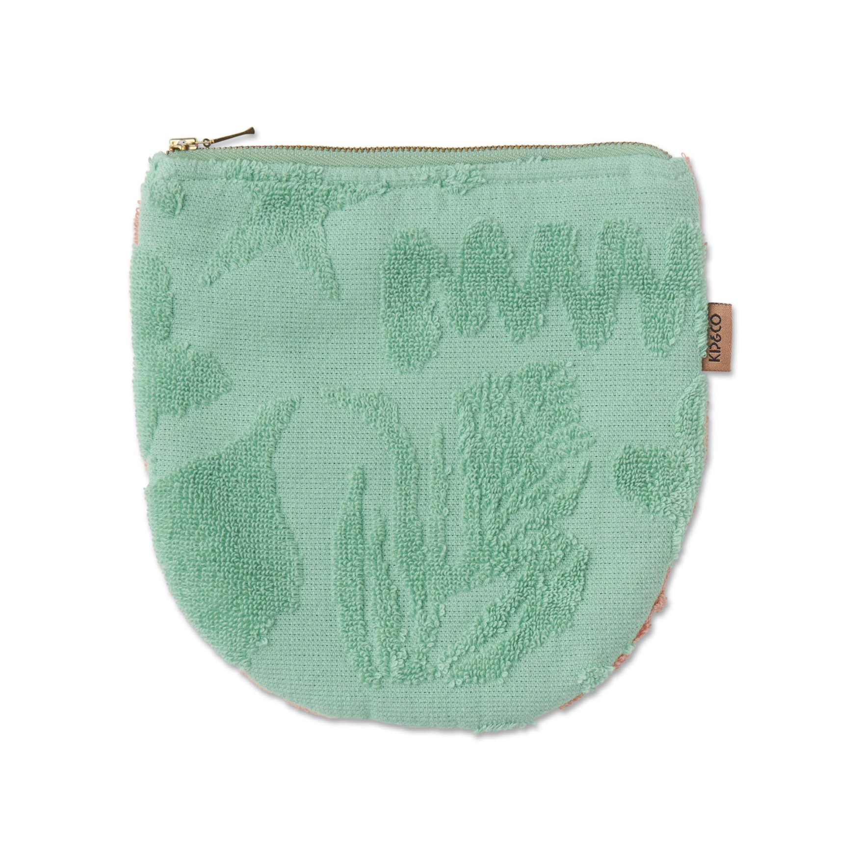 KIP & CO ROCK POOL TERRY COSMETIC POUCH