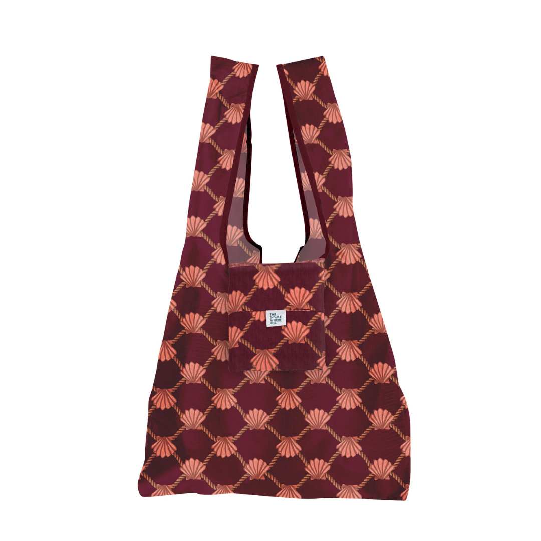 THE SOMEWHERE CO REUSABLE SHOPPING BAG: KEEPSAKE