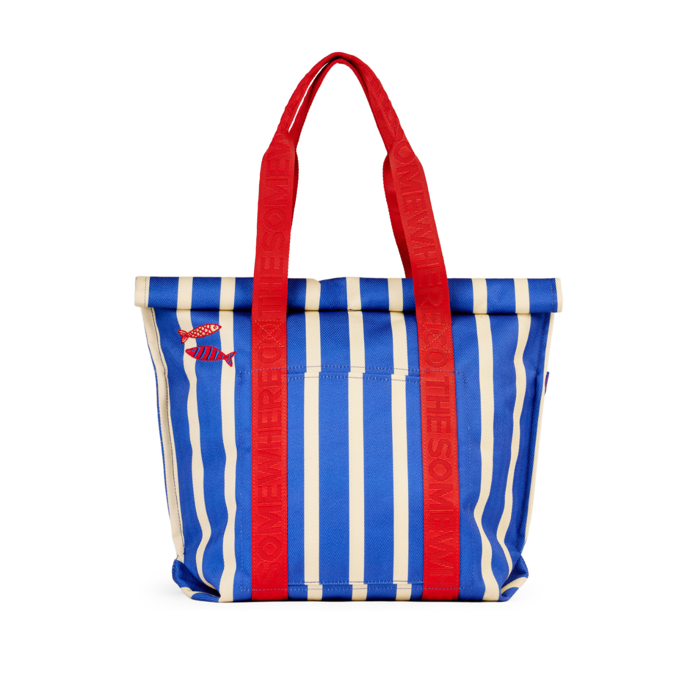 THE SOMEWHERE CO BEACH BAG: OVERBOARD